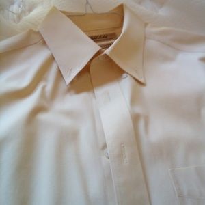 Roundtree & Yorke Yellow Dress Shirt (Sz 16)